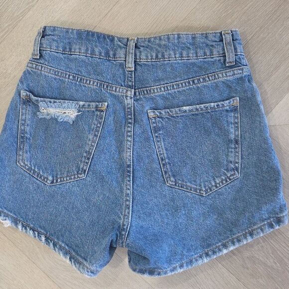 ZARA Z1975 WRAP DENIM SKORT, SIZE XS - Picture 5 of 5